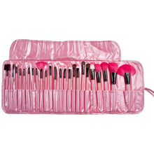 24pcs pro makeup brush foundation eye shadows lipsticks powder make up brushes tools pu bag pincel maquiagem TIML66