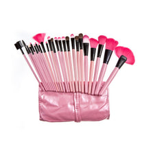 24pcs pro makeup brush foundation eye shadows lipsticks powder make up brushes tools pu bag pincel maquiagem TIML66
