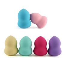 2pcs 4pcs makeup foundation sponge blender blending cosmetic puff flawless powder smooth beauty make up tool random colors1 TIML66