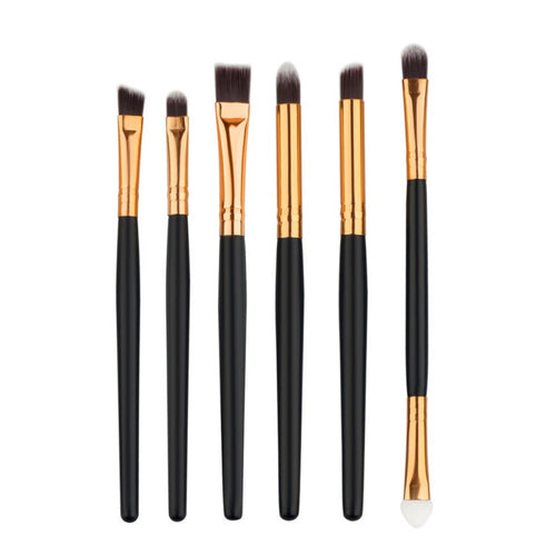 6/8/12pcss Makeup Brushes Set Make Up Wood Tools Foundation Cosmetics Face Eyeshadow Brush Kit pincel maquiagem TIML66