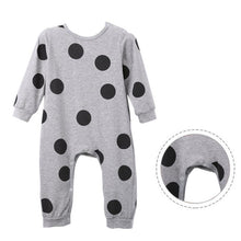 Kids Clothes Cotton Cute Toddler Baby Girls Boys Romper Polka Dot Jumpsuit Children Outfits TIML66