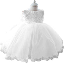 baby girl dress baptism dresses for girls infant 1  year birthday party lace bowknot dress for kids girl vestidos TIML66