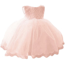 baby girl dress baptism dresses for girls infant 1  year birthday party lace bowknot dress for kids girl vestidos TIML66