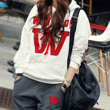 New Women Casual Coat+Pants Hoodie Suit Letter Printed Long Sleeve Sweatshirt Blouse Tops Tracksuit Outerwear Y02 TIML66