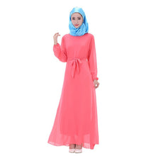 women chiffon long sleeve lkaftan abaya jilbab islamic muslim cocktail ong dress TIML66