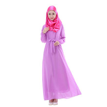 Chiffon Long Sleeve LKaftan Abaya Jilbab Islamic Muslim Cocktail ong Dress TIML66