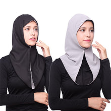 New Women Headwear Two Way Use Muslim Chiffon Hijab Cover Islamic Scarf Caps Shawls Headscarf Y09 TIML66