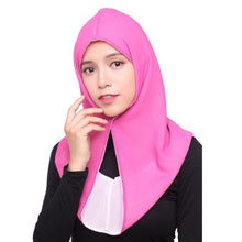 New Women Headwear Two Way Use Muslim Chiffon Hijab Cover Islamic Scarf Caps Shawls Headscarf Y09 TIML66
