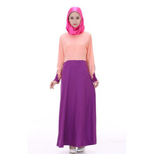 Women's Party Muslim Abaya Jilbab Islamic Maxi Dress Cocktail Long Sleeve Dress TIML66