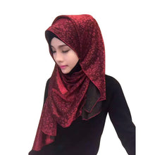 New Womens Long Chiffon Muslim Elegant Print Islamic Hijab Maxi Scarf Shawl Soft Wrap Headwear Y03 TIML66