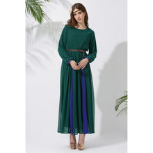 Elegant Long Chiffon Dress Vintage Kaftan Jilbab Islamic Muslim Abaya Cocktail Party Y6 TIML66
