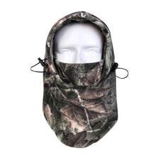 Outdoor Anti-cold Warm Hat Men Women Cycling Ski Masks Camouflage Fleece Hooded Caps  TIML66