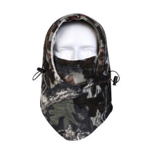 Outdoor Anti-cold Warm Hat Men Women Cycling Ski Masks Camouflage Fleece Hooded Caps  TIML66