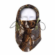 Outdoor Anti-cold Warm Hat Men Women Cycling Ski Masks Camouflage Fleece Hooded Caps  TIML66