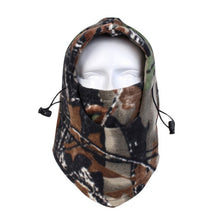 Outdoor Anti-cold Warm Hat Men Women Cycling Ski Masks Camouflage Fleece Hooded Caps  TIML66