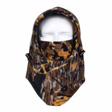 Outdoor Anti-cold Warm Hat Men Women Cycling Ski Masks Camouflage Fleece Hooded Caps  TIML66