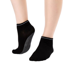 Women's Fitness Pilates Socks Colorful Non Slip Massage Toe Durable Dance S Ankle Grip Exercise Printed Letter Socks TIML66