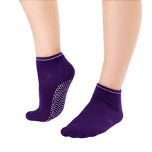 Women's Fitness Pilates Socks Colorful Non Slip Massage Toe Durable Dance S Ankle Grip Exercise Printed Letter Socks TIML66