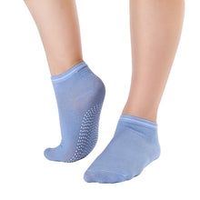 Women's Fitness Pilates Socks Colorful Non Slip Massage Toe Durable Dance S Ankle Grip Exercise Printed Letter Socks TIML66