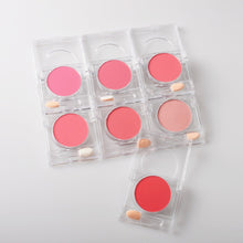 7 Colors Glossy Blusher Pressed Cheek Blush Powder Soft Nature Rouge Makeup Face Blush Maquiagem TIML66