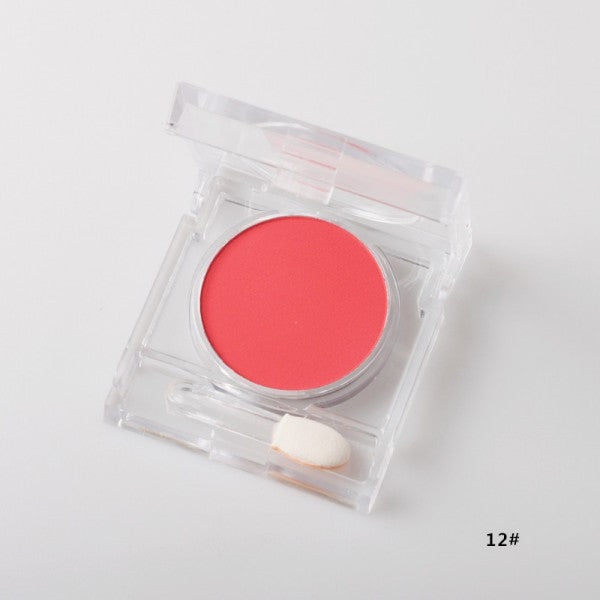 7 Colors Glossy Blusher Pressed Cheek Blush Powder Soft Nature Rouge Makeup Face Blush Maquiagem TIML66
