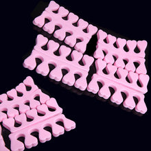 8Pcs Health Peach Heart Soft Finger Toe Separators Nail Art Tool Pink TIML66 TIML66