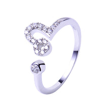 sterling silver rings for women men lovers 12 zodiac star signs horoscope shaped adjustable open ring jewelry TIML66