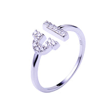 sterling silver rings for women men lovers 12 zodiac star signs horoscope shaped adjustable open ring jewelry TIML66