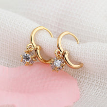 AAA Zircon Earrings Gold Silver Earrings Pendientes And Brincos Boucle D'Oreille Earings Jewelry TIML66 TIML66