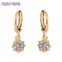 AAA Zircon Earrings Gold Silver Earrings Pendientes And Brincos Boucle D'Oreille Earings Jewelry TIML66 TIML66