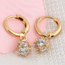 AAA Zircon Earrings Gold Silver Earrings Pendientes And Brincos Boucle D'Oreille Earings Jewelry TIML66 TIML66