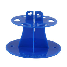acrylic makeup brush holder stand drying brush cosmetic shelf rack toothbrush  hole oval makeup brush organizer TIML66