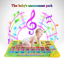 Alphabet Flash Music Carpet Blanket Baby Toys Play Mats Musical Learning Mat Four Learning Modes Educational Kids Toy 74 * 49 CM TIML66 TIML66