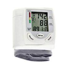 Automatic Digital Wrist Cuff Blood Pressure Monitor Arm Meter Pulse Sphygmomanometer Heart Beat Meter PY7 TIML66