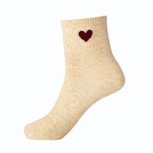 And Women Socks Harajuku Red Heart Cute College Sokken Calcetines Mujer Simple Basic Fresh Pug Socks TIML66 TIML66