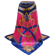 Bandana Scarf Women Kerchief Square Scarf Ladies Printed Elegant Thin Shawl Stain Silk Scarf Square Bufandas Mujer Seda TIML66 TIML66