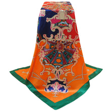 Bandana Scarf Women Kerchief Square Scarf Ladies Printed Elegant Thin Shawl Stain Silk Scarf Square Bufandas Mujer Seda TIML66 TIML66