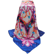 Bandana Scarf Women Kerchief Square Scarf Ladies Printed Elegant Thin Shawl Stain Silk Scarf Square Bufandas Mujer Seda TIML66 TIML66