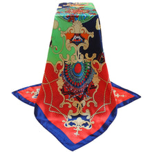 Bandana Scarf Women Kerchief Square Scarf Ladies Printed Elegant Thin Shawl Stain Silk Scarf Square Bufandas Mujer Seda TIML66 TIML66