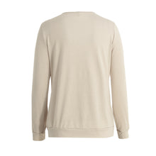 Women All-match T-Shirt Contrast Deep V-Neck Striped Shirt Long Sleeve Casual Tee Top BlackBeige Ladies Clothing TIML66 TIML66