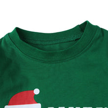 2pcss Kids Christmas Gift Clothing Set Cotton Long Sleeve Children Santa Print Suit Clothes Sets 2-7Years TIML66