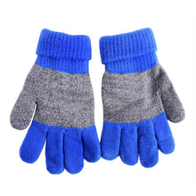 Kids Gloves Girls Boys Mittens Thick Warm Cashmere Student Five Fingers Gloves TIML66