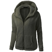women fleece jackets casual hoodies sweaters warm soft coat sweatshirts clothes TIML66