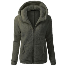 women fleece jackets casual hoodies sweaters warm soft coat sweatshirts clothes TIML66