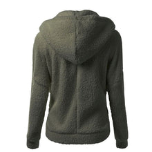 women fleece jackets casual hoodies sweaters warm soft coat sweatshirts clothes TIML66