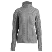 Women Turtleneck Sweater Twist Stretchy Slim Knitted Jumper Top Long Sleeve Casual Sweaters And Pullovers  TIML66 TIML66