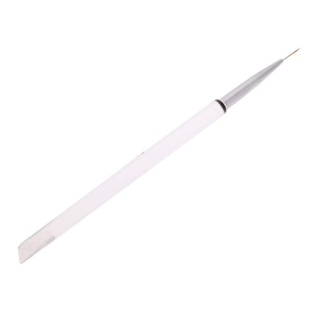 BQAN Transparent Nail Art Pen Acrylic Handle Carving Powder UV Gel Liquid Salon Liner Brush Oblique Sharp End TIML66 TIML66