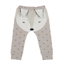 Baby Boys Girls Pants Children's Cotton Clothing Baby Fox Pattern Long Trousers Girl Boy Harem Pants Kids Clothes TIML66