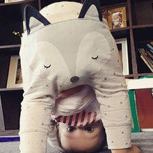 Baby Boys Girls Pants Children's Cotton Clothing Baby Fox Pattern Long Trousers Girl Boy Harem Pants Kids Clothes TIML66