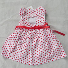 baby girls 2~7 Years bowknot love peach heart tutu princess dress kids backless chiffon dresses TIML66